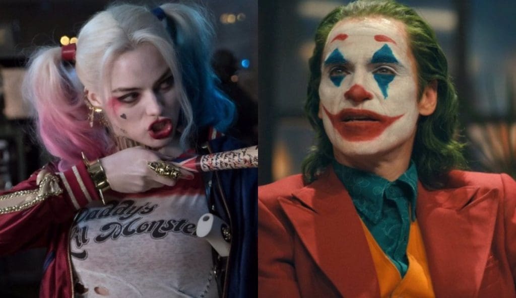 Disfraces de Halloween para parejas inspirados en los villanos Harley Quinn y el Joker.