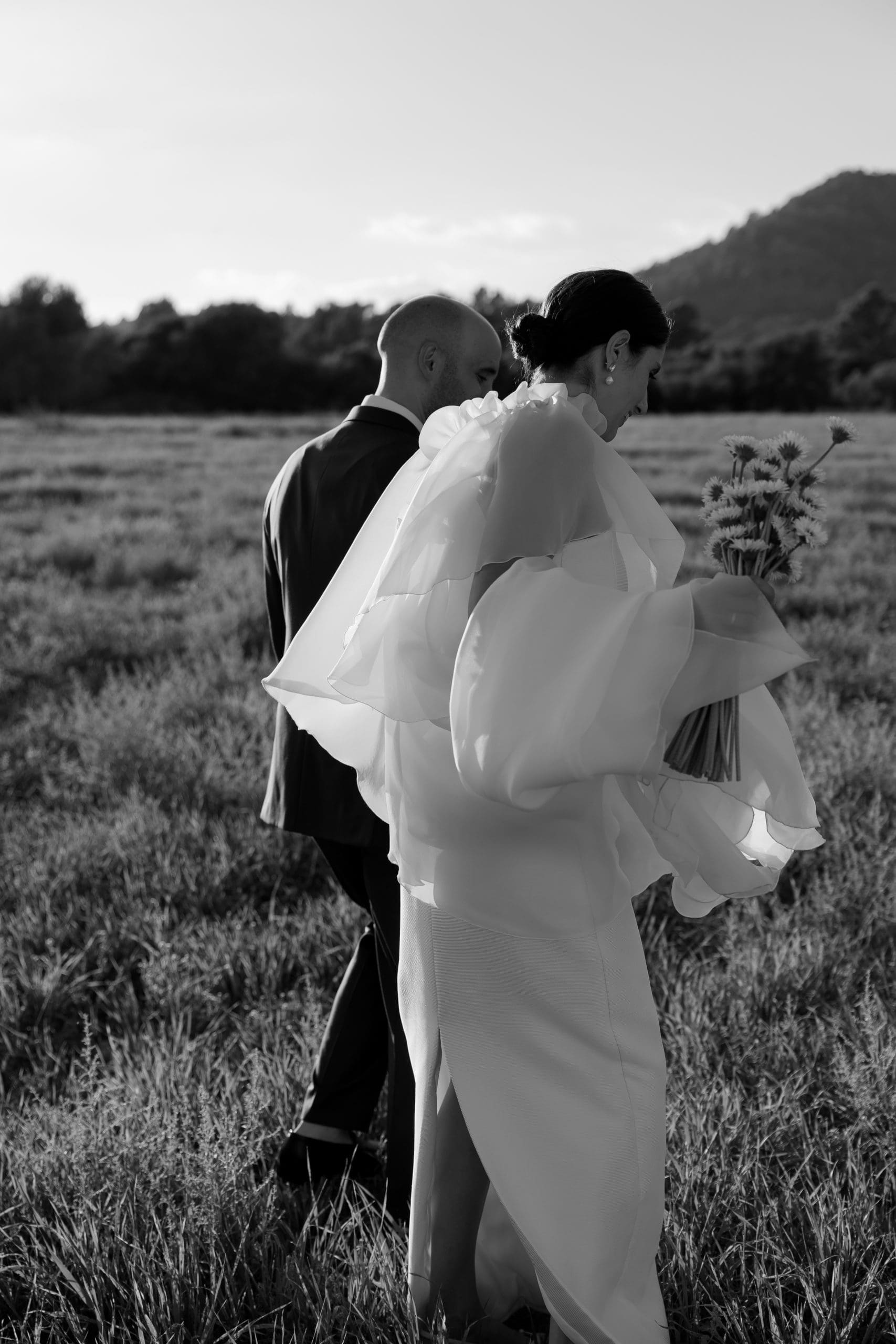 Pareja recién casada en Finca Morneta - Nombres de los aniversarios de boda