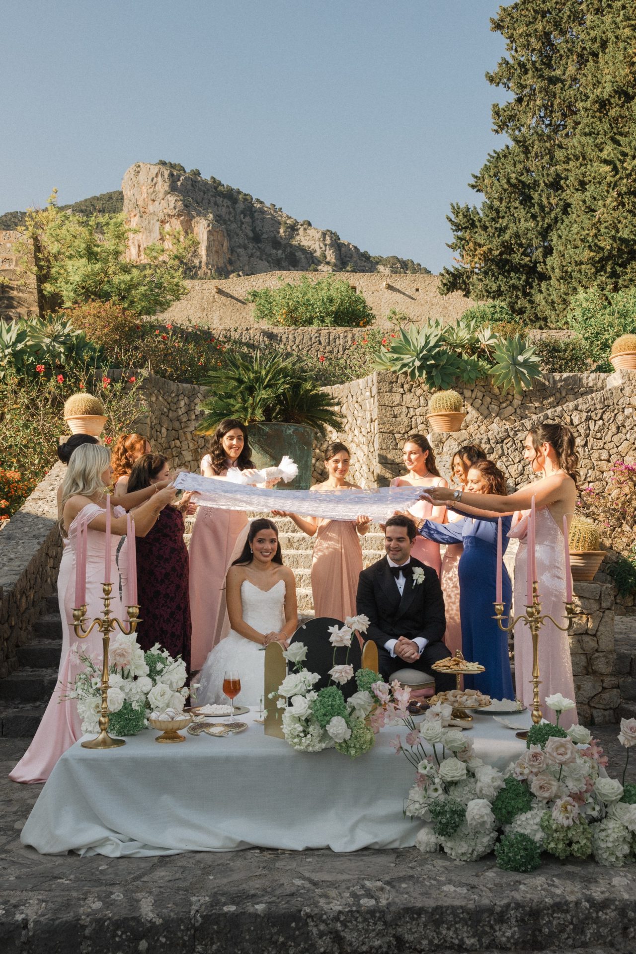 Boda en Mallorca de Rosie y Masoud